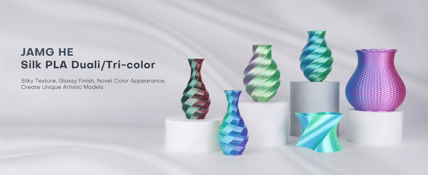 PLA silk dual colour