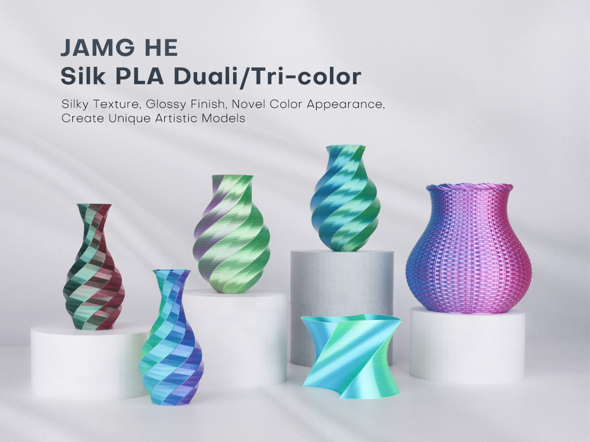 PLA silk dual colour
