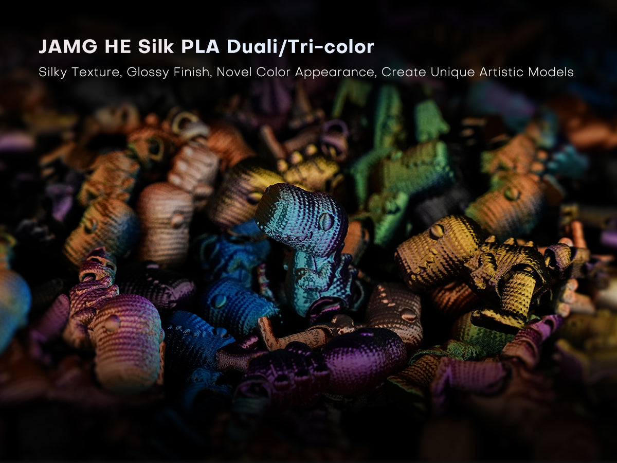 PLA silk dual colour