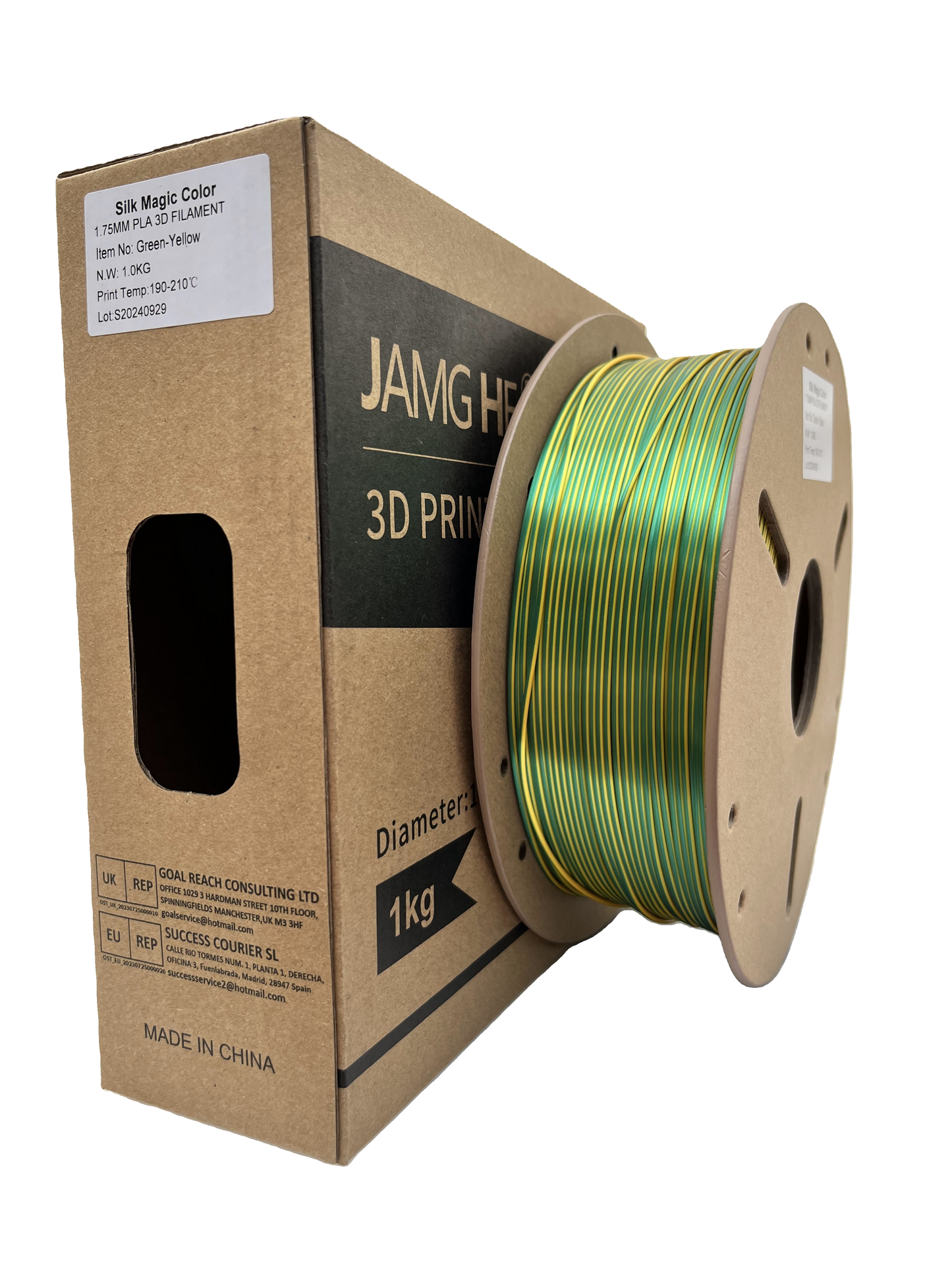 PLA silk dual colour