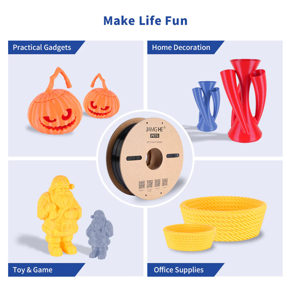 PETG BLACK 1.75mm filament